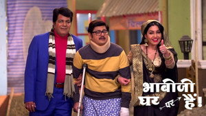 Still from Tiwari and Vibhuti Again Fall Into The Pit