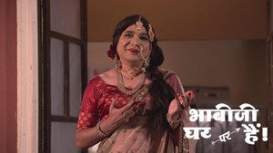 Still from Tiwari Stops Vibhuti From Drinking Alcohol