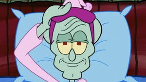 Still from The Two Faces of Squidward