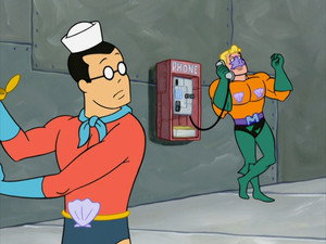 Still from Mermaid Man Begins