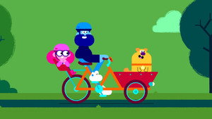 Still from Bicycle Bell