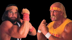 Still from WrestleMania V