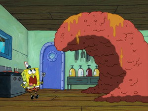 Still from The Krabby Patty That Ate Bikini Bottom