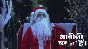 Still from Vibhuti Meets Angoori Dressed As Santa