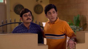 Still from Vibhuti and Manmohan Write a Fake Letter For Ammaji