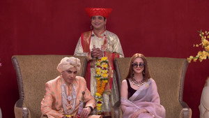 Still from An Announcement Changes Anita and Vibhuti's Future Plans