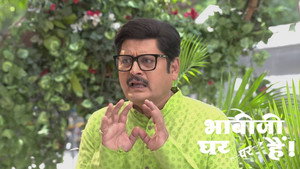 Still from Tiwari Saves Chandan From Getting Beaten