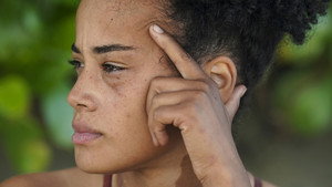 Still from Survivor with a Capital S