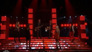 Still from Live Semi-Final Results